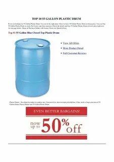 Unique free 55 gallon plastic drum Photographs, best of free