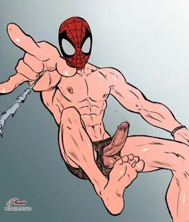 Spiderman gay nude