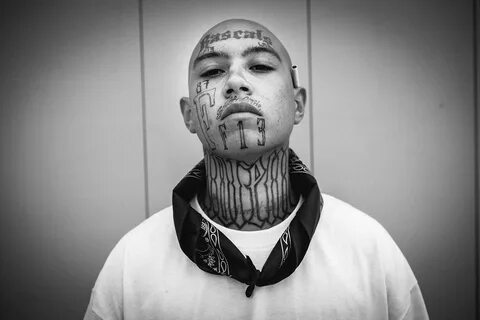 Photographing LA's Gang Wars Gesichtstattoos, Gesicht, Krieg