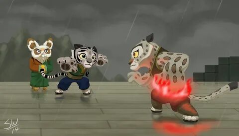 Ling vs Peng by TC-96 on deviantART Kung fu panda, Tigress k