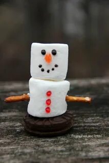 cute marshmallow snowman - Looking for a fun winter activity