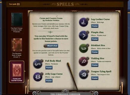 SpBks: Spell and Potion Books (Pottermore) - Harry Potter Le