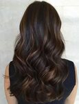 Silky Waves With Caramel Highlights Hair styles, Brunette ha