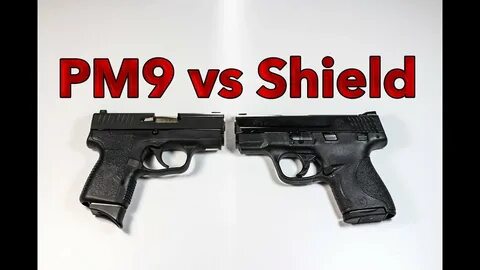 Smith & Wesson M&P Shield vs Kahr PM9 - YouTube