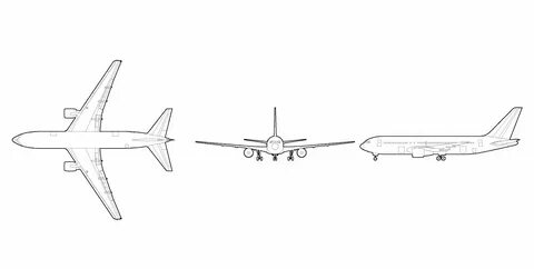 Images of Airplane Outline - #golfclub