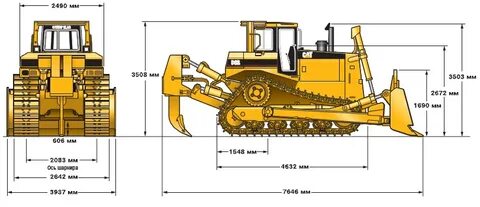 Экскаватор электрический CAT D8R - Фото, видео, описание, ха