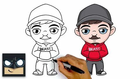 How To Draw Mr.Beast - YouTube