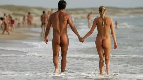 Family nudity at the beach.