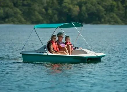Sun Dolphin 5 Pedal Boat Teal