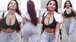 Dilbar Girl Nora Fatehi H0T Looks In Gym Outfit Post Workout