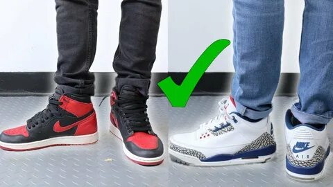 Top AIR JORDANS to Wear With Jeans - YouTube