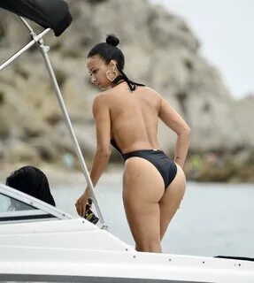 Draya Michele in Black Swimsuiti 2018 -05 GotCeleb