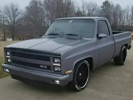 1984 Chevy Scottsdale with a 1981-82 front bumper. Camiones 