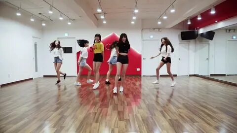 mirrored & 50% slowed GFRIEND - LOVE WHISPER Dance Practice 