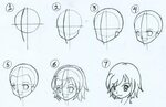 How to draw a girl - step-by-step tutorials and pictures Arc
