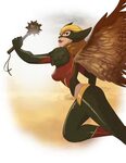 LEANN HILL ART Hawkgirl art, Dc comics art, Hawkgirl