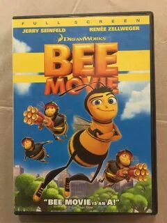 Bee Movie (DVD, 2008, Full Screen) - Jerry Seinfeld Bee movi