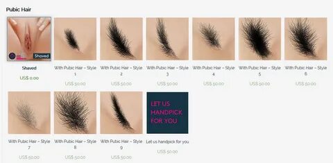 Pubic hair reference.