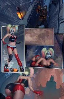 Harley quinn giantess.