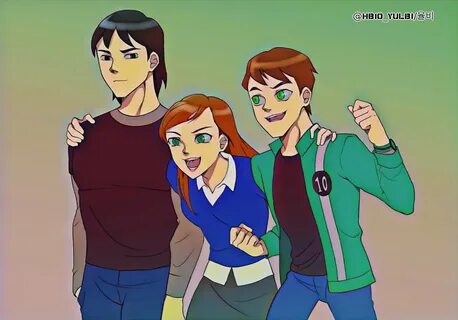 율비 on Twitter: "#Ben10 #Ben #Gwen #Kevin https://t.co/BDzPT5