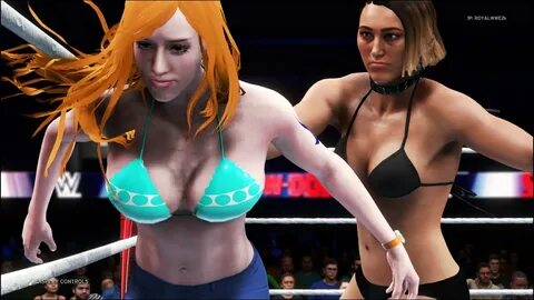 WWE 2K20 - Rhea Ripley vs Nami - FULL MATCH - Bikini Girl Fi
