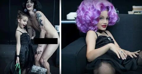 10yo Drag Queen Posing with Naked Adult Man is "Beautiful" and &q...