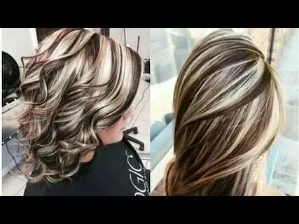 Hermosos tonos de rayitos en el cabello - YouTube