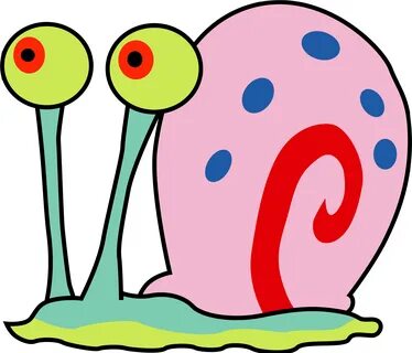 squidward png - Gary The Snail - Spongebob Square Pants Colo