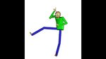 Baldi dancing Oppa Baldi style - YouTube
