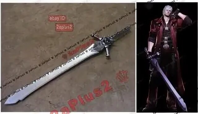 Giant Devil May Cry Dante Sword Katana New Anime Sword Katan