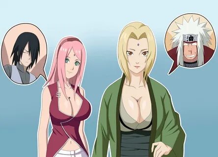 Sakura and Tsunade Giantess by AsterV on DeviantArt