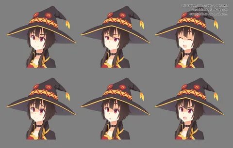 The faces of Megumin - Imgur