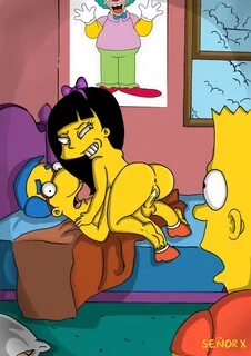 #pic995341: Bart Simpson - Jessica Lovejoy - Milhouse Van Ho