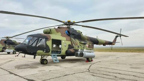 В Сербии продемонстрировали ударные вертолеты Ми-35 российск