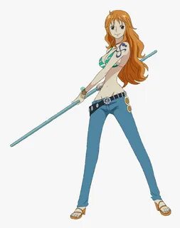 One Piece Nami Png - One Piece Nami Tattoo, Transparent Png 