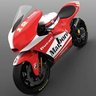 Dantin Pramac Ducati GP4 by 3d_molier: Collection of 3D Mode
