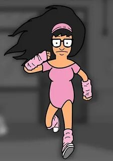 Tina Belcher in Pink from Bad Tina (Bob's Burgers) by LukeSi