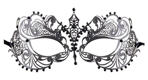 mardis gras crown clipart black and white - image #17