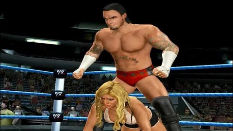 Torrie Wilson vs Cm Punk WWE Smackdown vs Raw 2008 Playstati