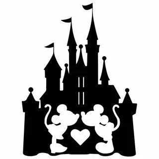 Disneyland Disney Castle Decal Disney Castle Mickey and Minn