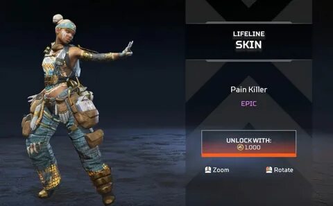 🥇 ▷ Rarest Lifeline skins in Apex Legends - Application Grat