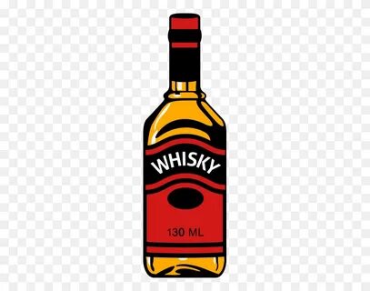 Whiskey Bottle Clipart Png - amigosdelabuenacomida