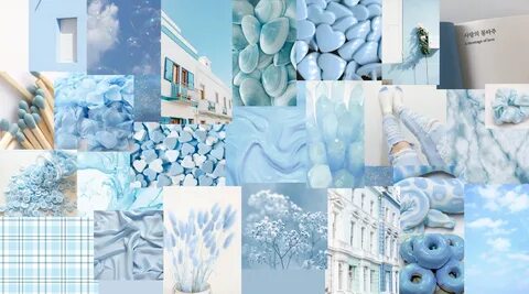Light Blue Aesthetic Desktop Wallpapers - Wallpaper Cave