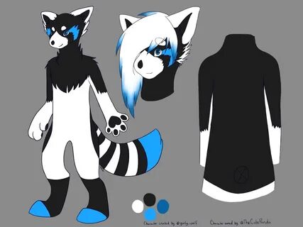 Panda Fursona Ref Sheet by TheCutePanda -- Fur Affinity dot 