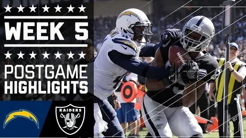 Chargers vs. Raiders NFL Week 5 Game Highlights - YouTube