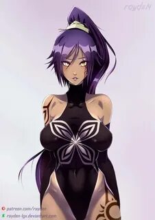 35 Hot Photos of Yoruichi Shihouin from Anime Bleach That Ar