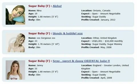 Seeking Arrangements For Sugar Babies beargrass.org