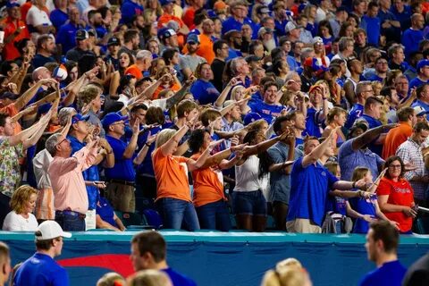 Why is the University of Florida 'gator bait' chant consider