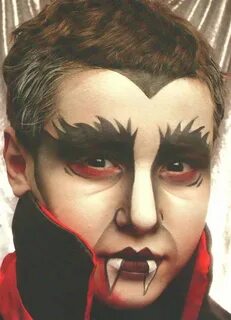 maquillaje de vampiro para niños Maquillaje halloween niños 