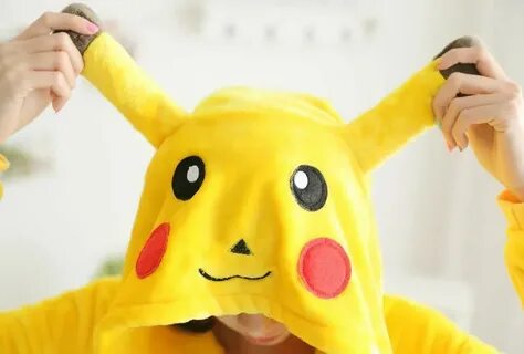 Купить pokemon pikachu косплей - пижама pikachu косплей кост